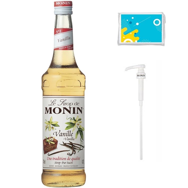 Amazon | 【専用ポンプ付き】モナン バニラ・シロップ 700ml ＋ 専用